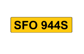 SFO 944S Registration Number On Retention Certificate