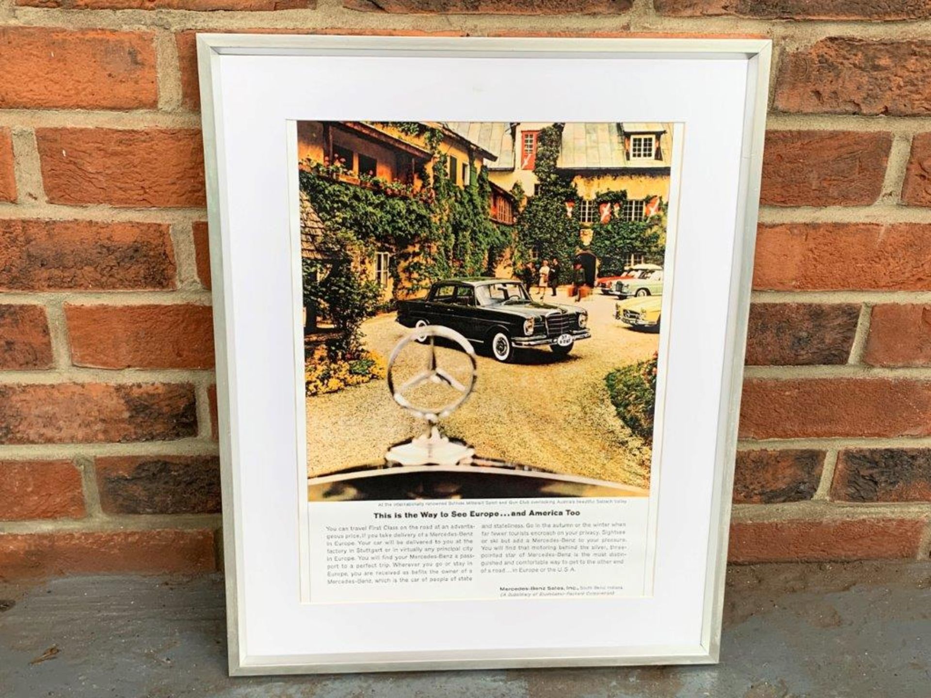 Four Framed Mercedes Prints - Image 5 of 5
