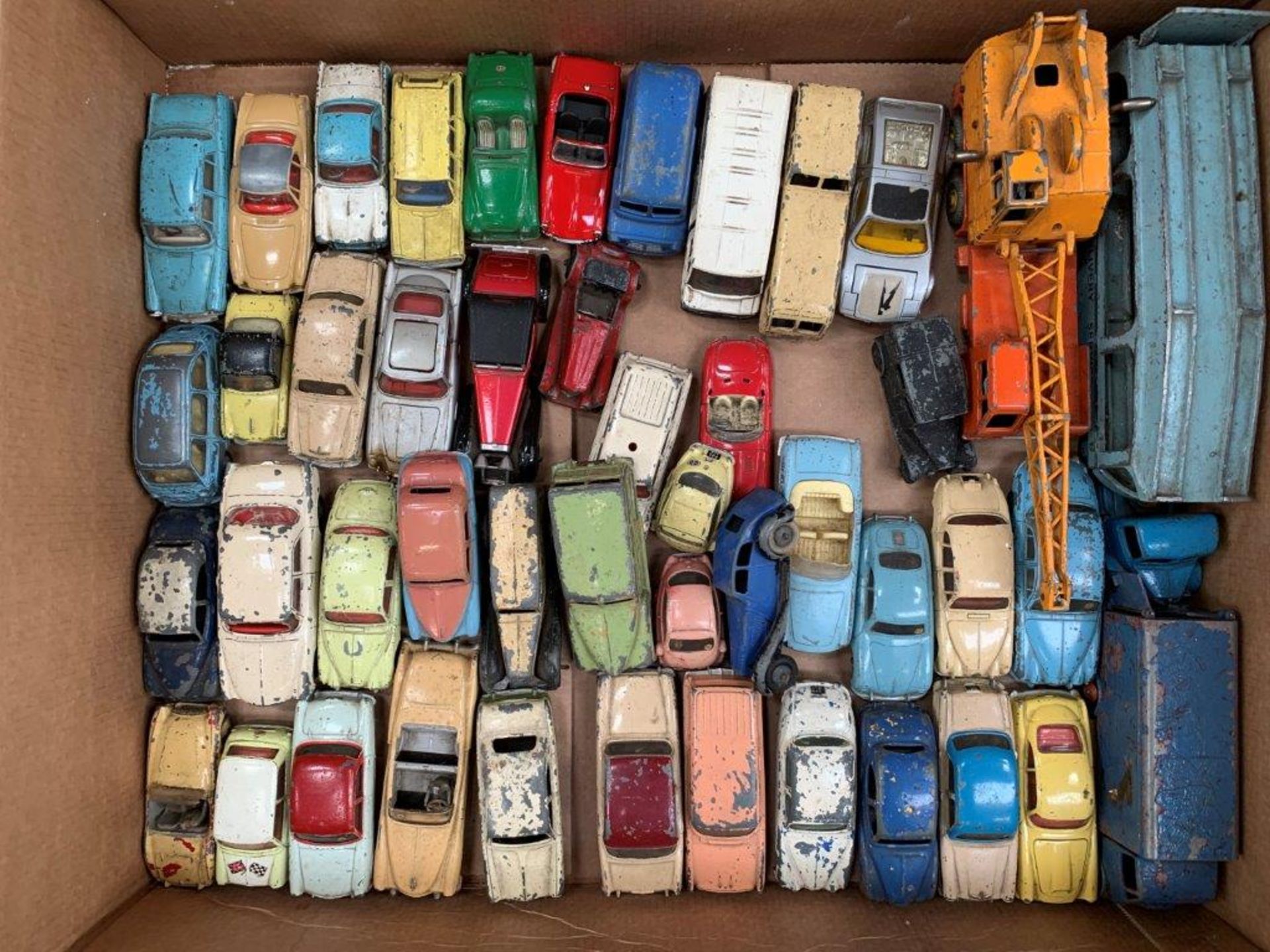 Large Quantity Of Play Worn Dinky, Corgi & Lesney Cars - Image 6 of 6