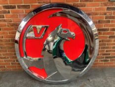 Large Vauxhall Dealership Sign