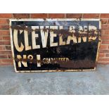 Cleveland No1 Guaranteed Vintage Enamel Sign