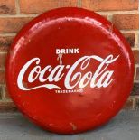 Convex Metal Coca Cola Sign