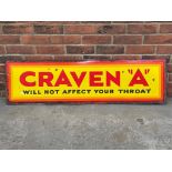 Original Craven A" Enamel Sign"