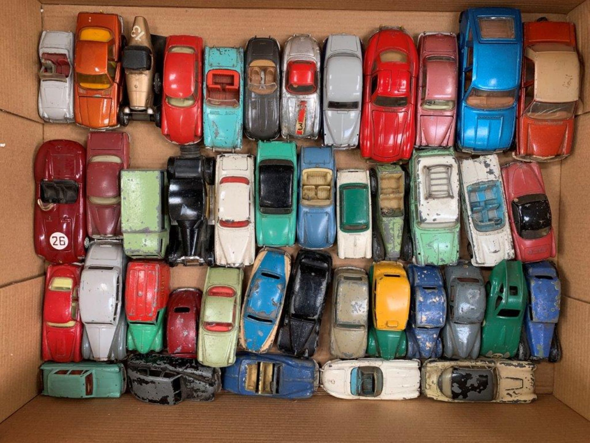 Large Quantity Of Play Worn Dinky, Corgi & Lesney Cars - Image 5 of 6