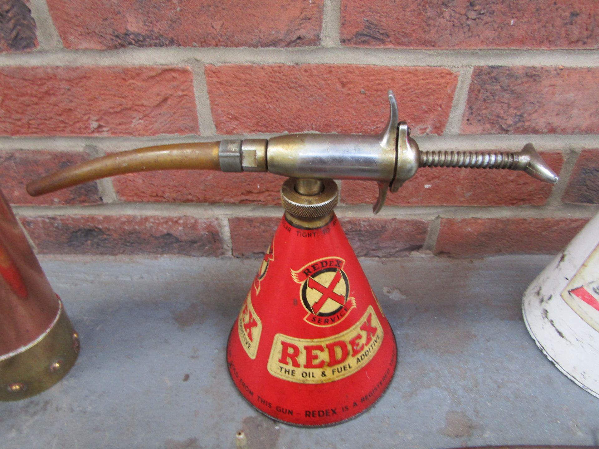 Sixteen Oilers/Cans, Brass Extinguisher - Image 3 of 4