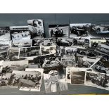 Large Quantity Of Vintage Racing Photographs