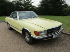 1972 Mercedes R107 350 SL Manual