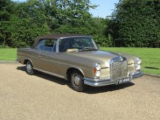 1966 Mercedes Benz 220 SE Auto Cabriolet