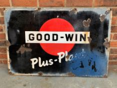 Original Good-Win Enamel Sign