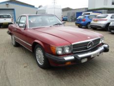 1986 Mercedes R107 560SL LHD