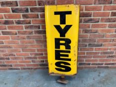 Metal Forecourt Tyres & MOT Display Sign