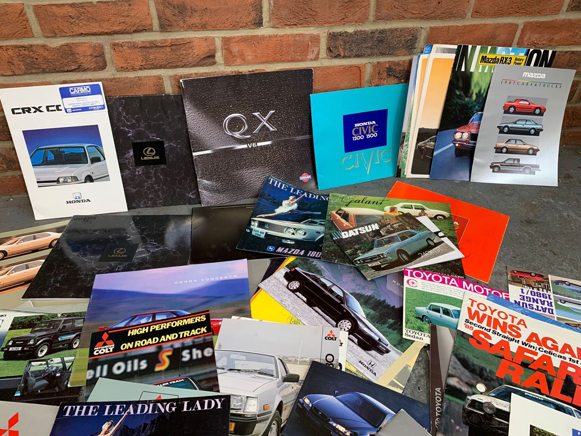 Large Quantity of Japanese Classic Car brochures - Image 2 of 4