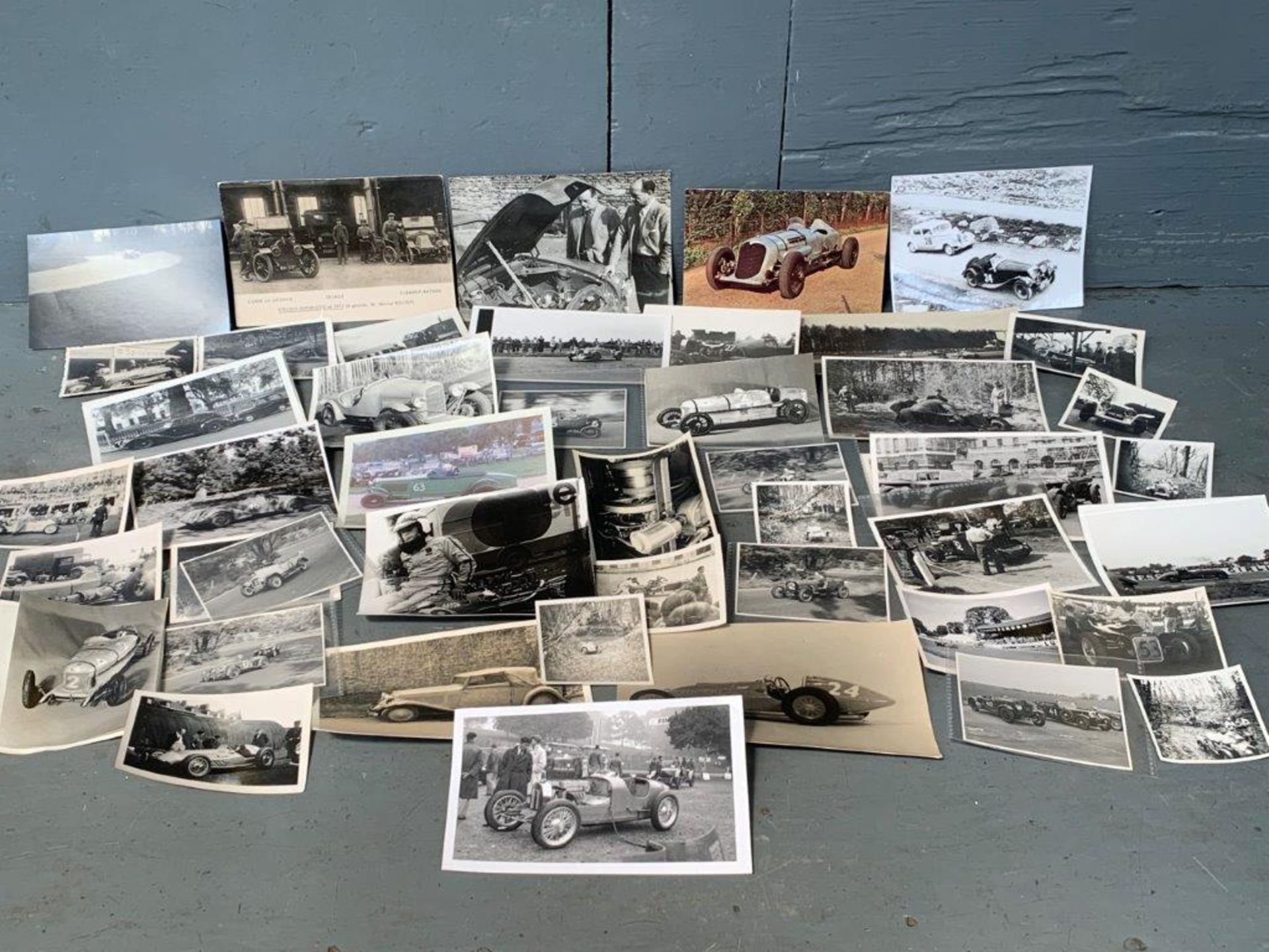 Large Quantity of Vintage Racing Photographs