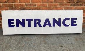 Metal Illuminated Entrance Sign