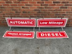 Four Roof Top Car Showroom Stands Diesel, Automatic, Low Mileage & Finance Arranged