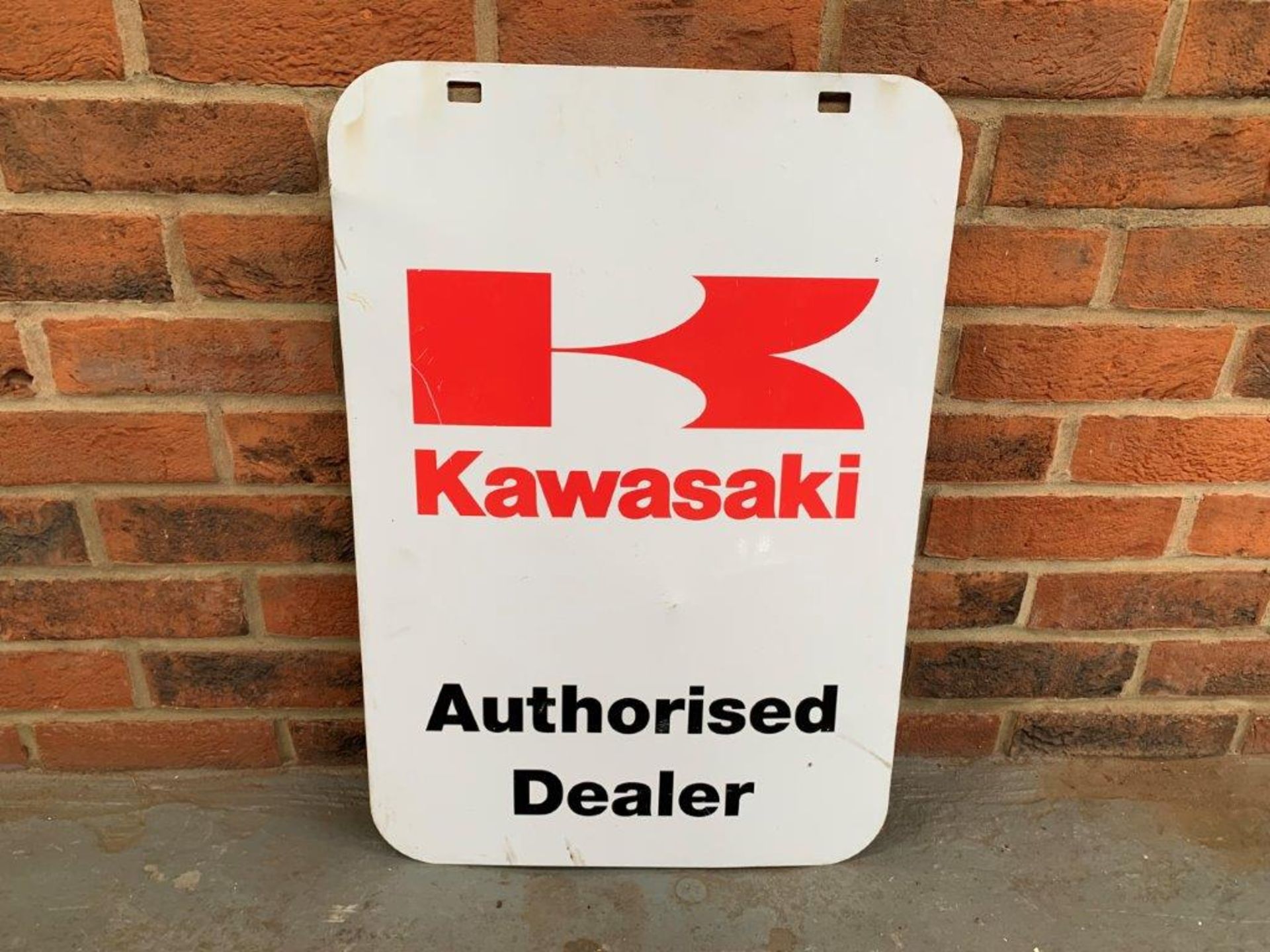 Kawasaki Double Sided Dealership Sign
