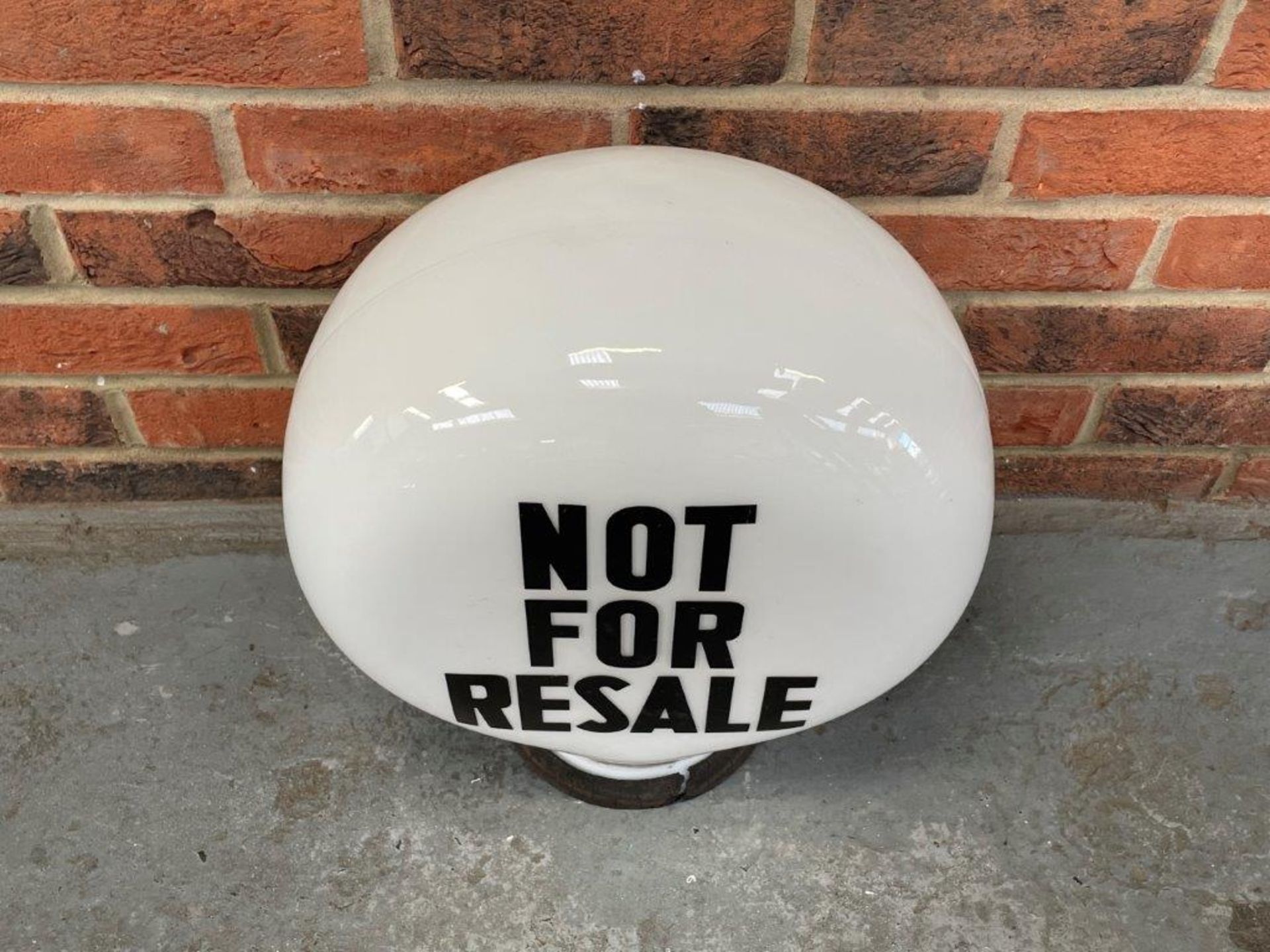 Vintage Not For Resale" Petrol Globe " - Image 4 of 6