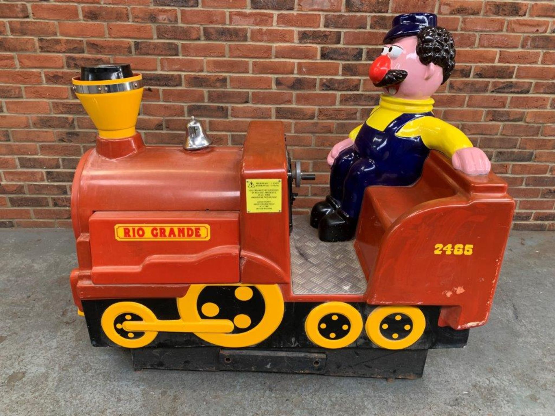 Coin Operated Childs Ride On Train
