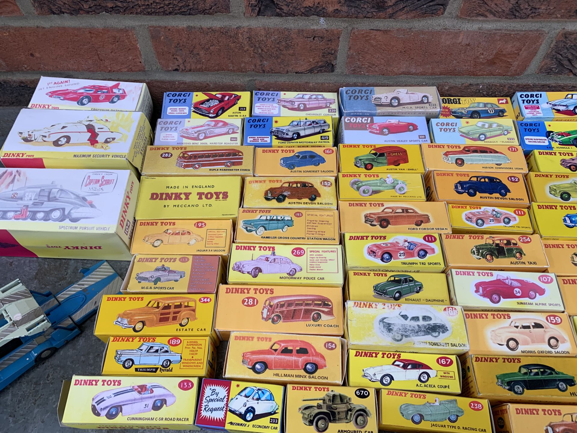 Boxed Quantity Of Dinky & Corgi Play Worn Cars - Image 4 of 5