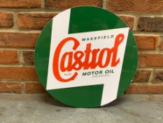 Castrol Motor Oil Enamel Sign