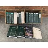 Three Boxes Of Jaguar XJ350/X300/XJ8 & XF Factory Service Manuals