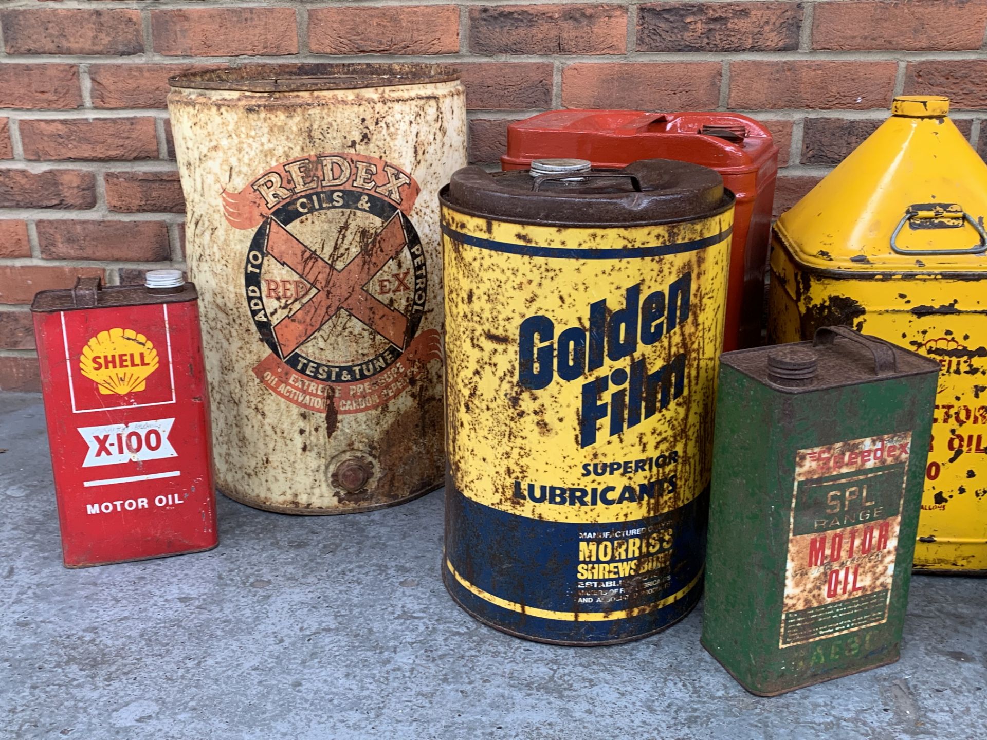 Eleven Vintage Oil Cans - Image 2 of 3