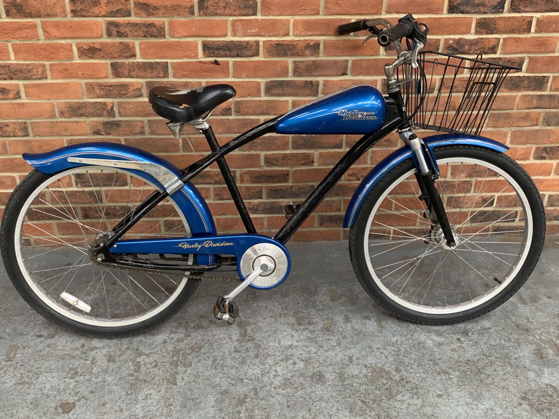 Retro Harley Davidson Bicycle - Image 4 of 4