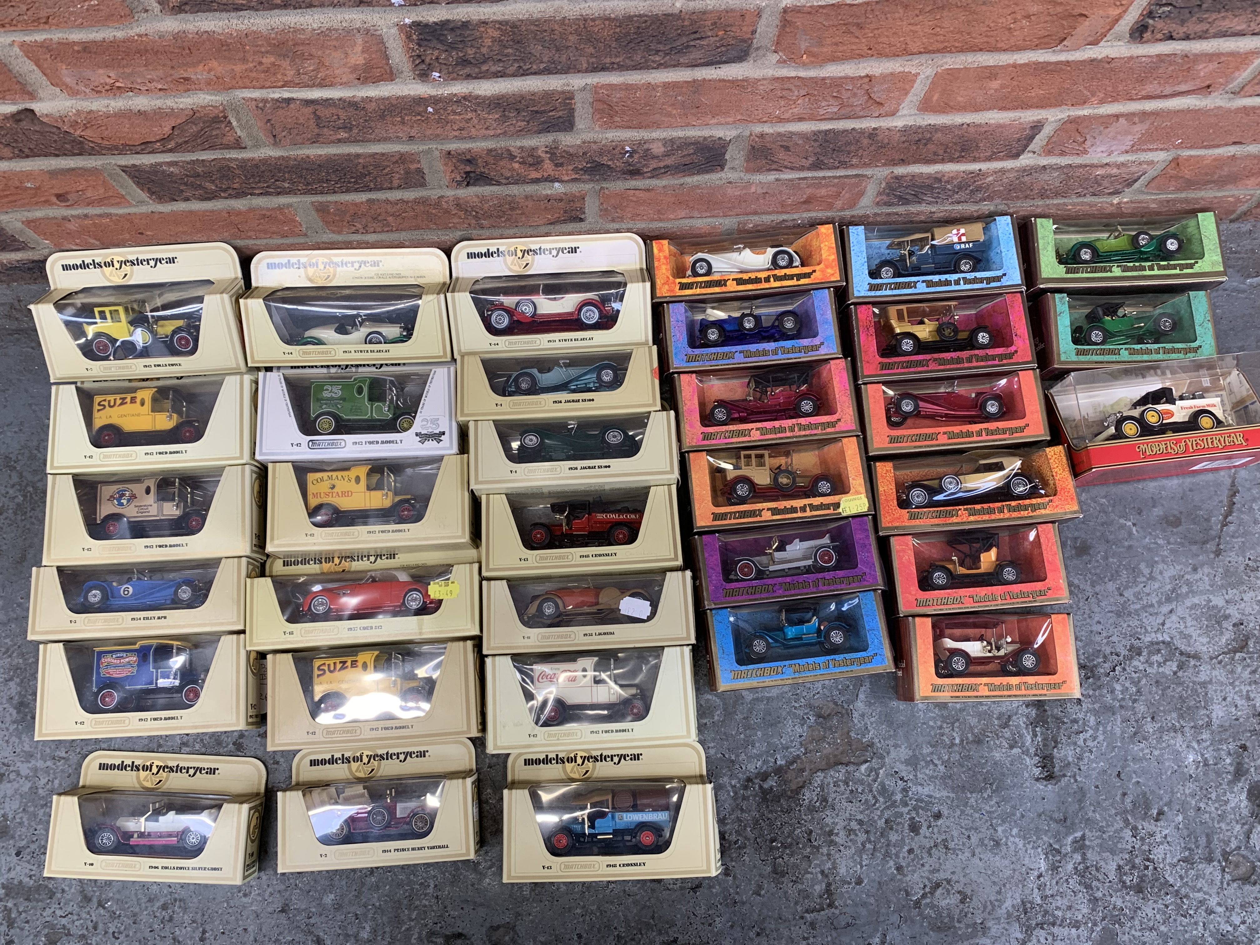 Boxed Matchbox Yesteryear Model cars