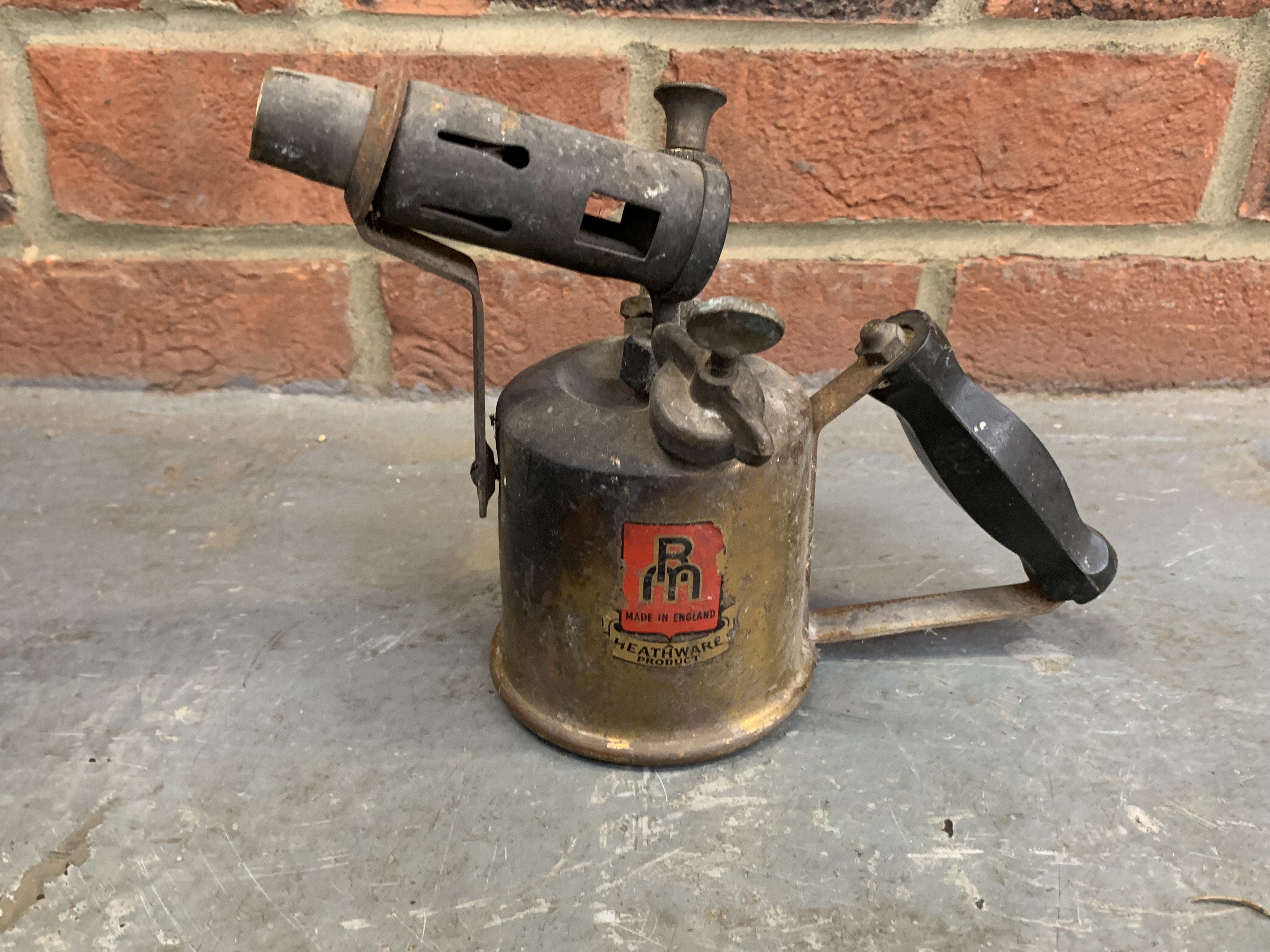 Vintage Oil Can, Two Esso Blue Paraffin Cans & a Blow Torch - Image 3 of 3
