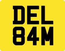 DEL 84M Registration Number