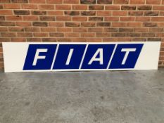 Fiat Dealership Original Sign
