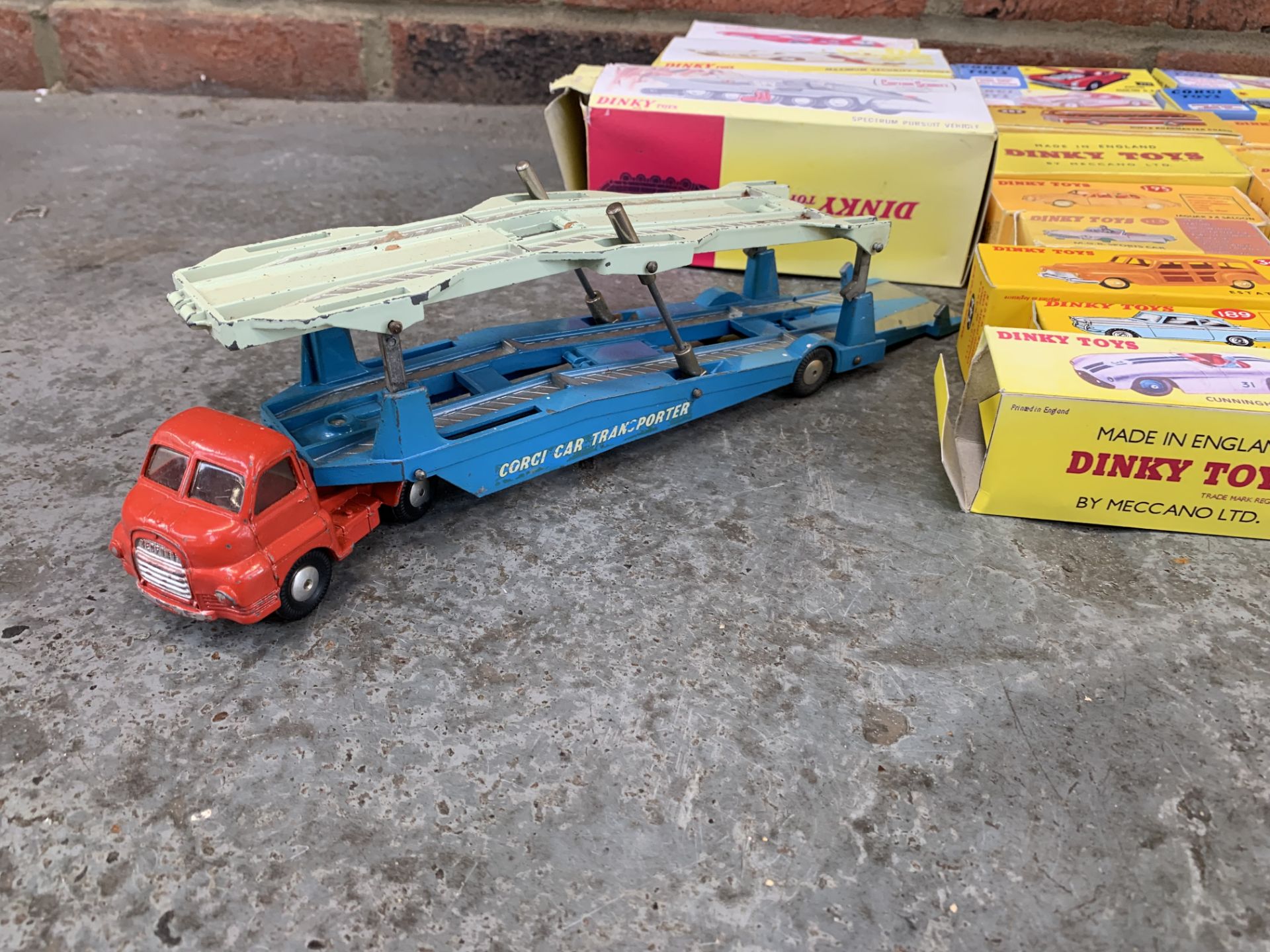 Boxed Quantity Of Dinky & Corgi Play Worn Cars - Image 5 of 5