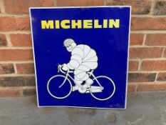 Double Sided Michelin Cycle Tyres Flange Sign