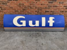 Aluminium Convex Gulf Sign