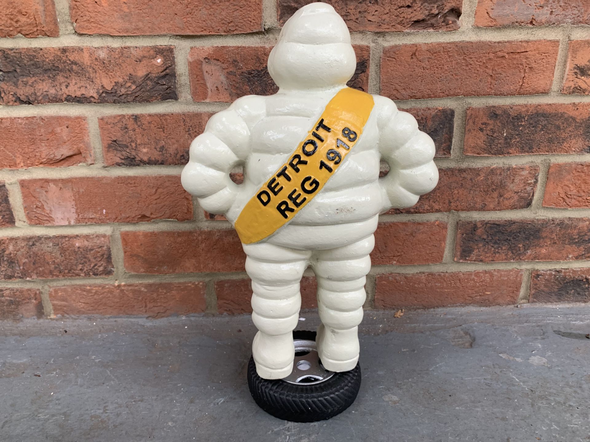 Modern Cast Iron Michelin Man - Image 2 of 2