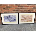 Two Framed Craig Warwick Signed Prints