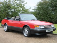 1992 Saab 900i 16v Convertible