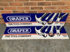 Two Draper Tools Point Of Sale Advertising Signs