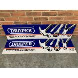 Two Draper Tools Point Of Sale Advertising Signs