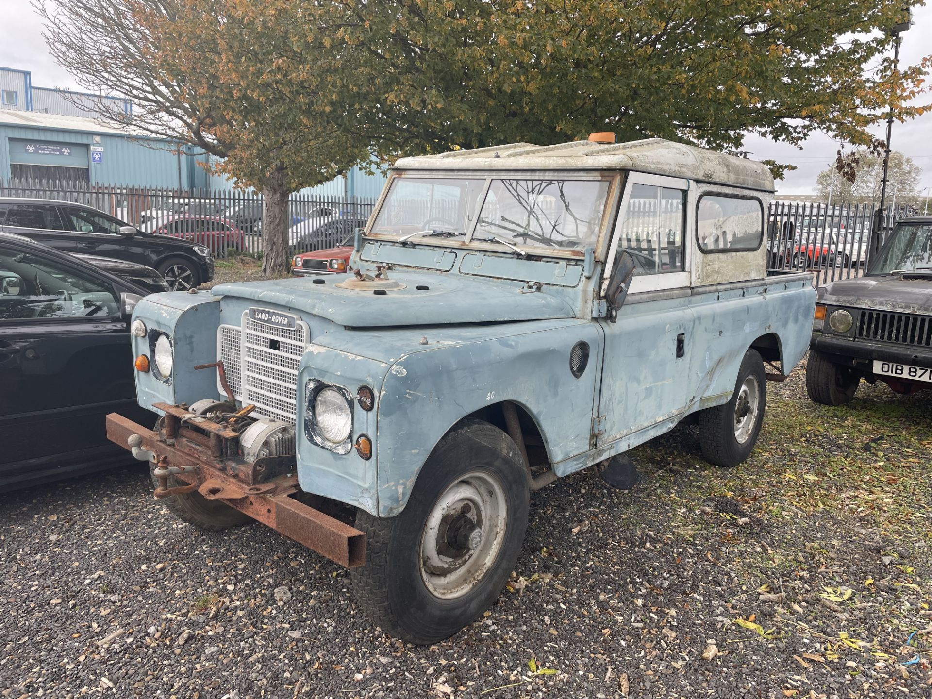 1973 Land Rover Series III 109 6 Cylinder Recovery"