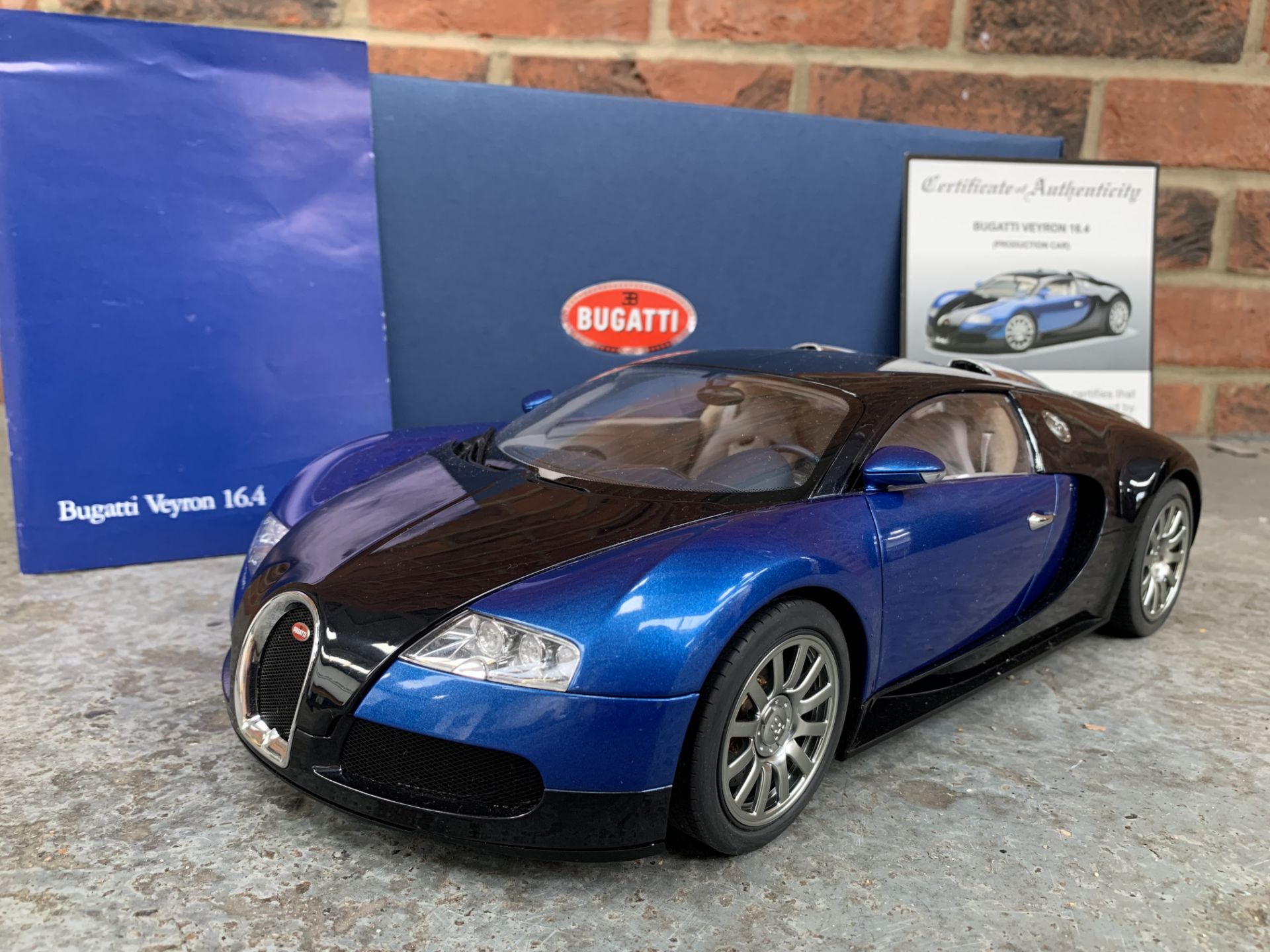 Boxed Model Bugatti EB16.4 Veyron