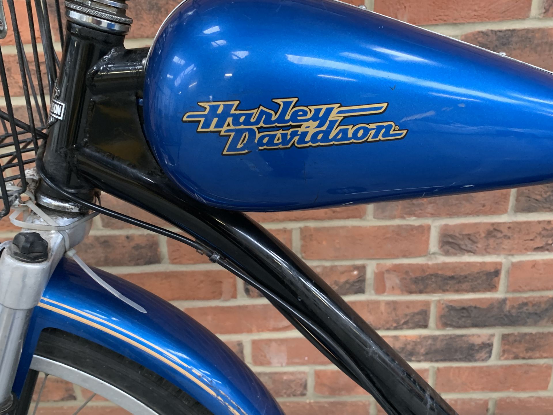 Retro Harley Davidson Bicycle - Image 2 of 4