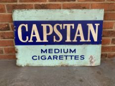 Double Sided Capstan and Strand Cigarettes Metal Sign