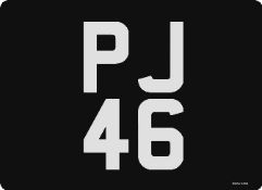 PJ 46 Registration Number