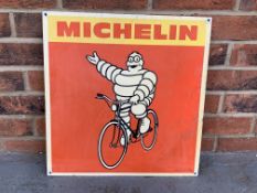 Original Aluminium Michelin Cycle Tyres Sign