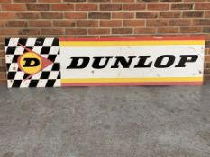 Large Metal Dunlop Tyres Sign