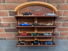 Teak Display Shelf The Classic Cars Of The Fifties