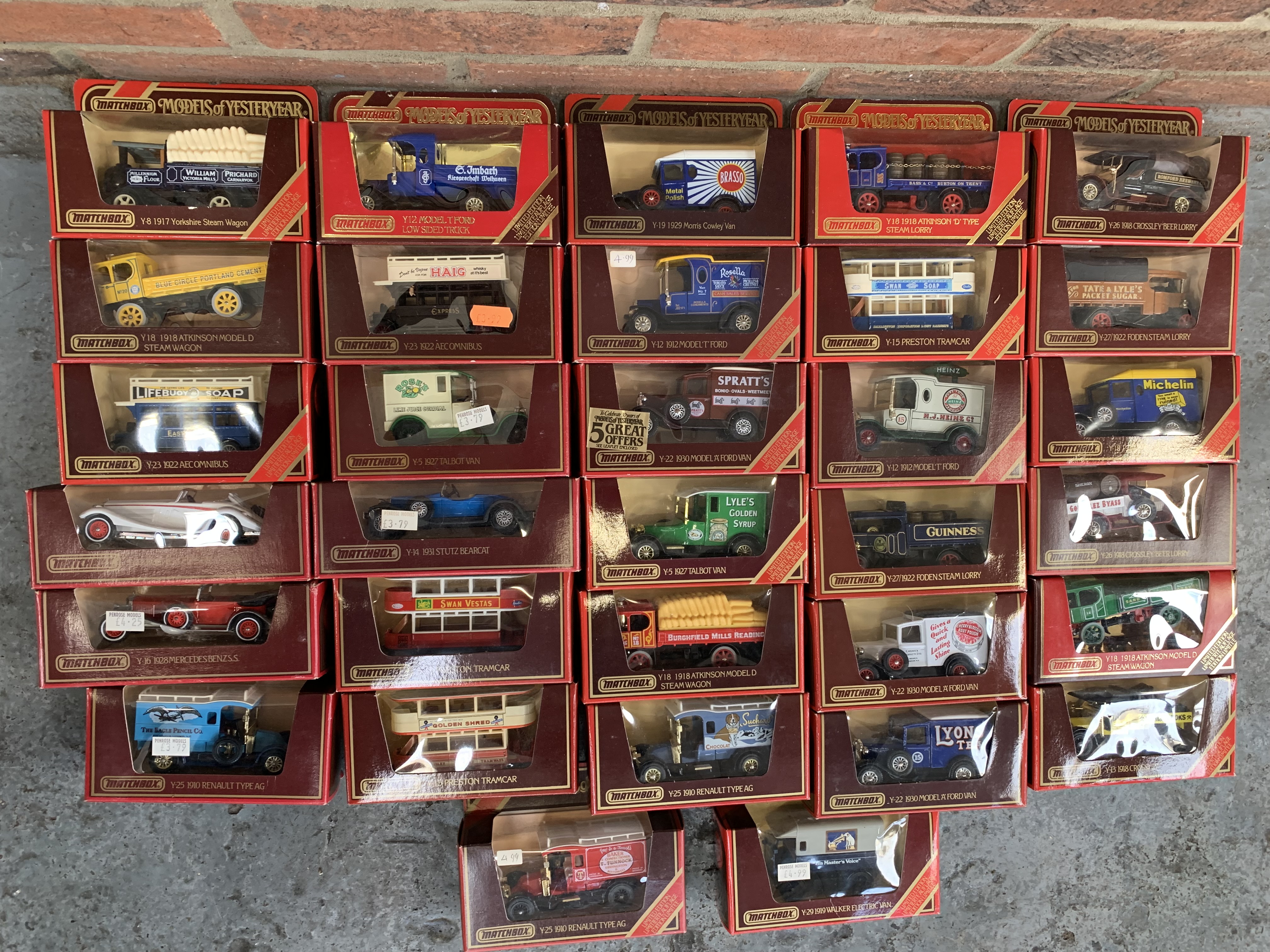 Boxed Matchbox Yesteryear Commercial Models