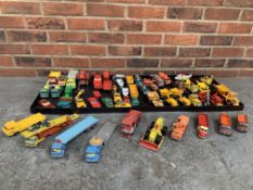 Quantity of Dinky, Corgi and Matchbox Play Worn Model Vehicles