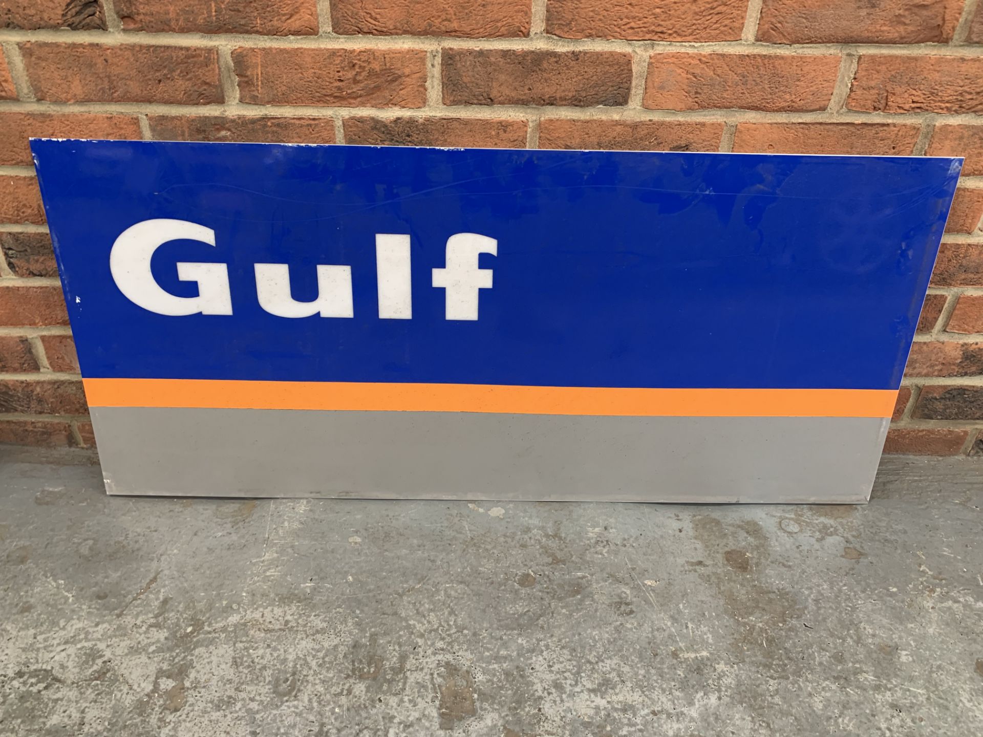 Two Perspex Gulf Signs - Image 3 of 3